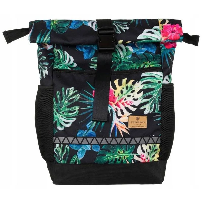Peterson - Virág Mintás Bővíthető Hátitáska