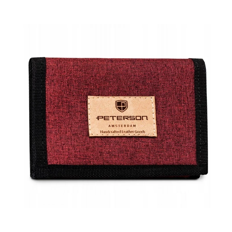 Peterson Szövet Pénztárca Ptn Rzepy Bordo