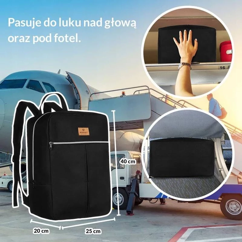 Peterson Hátizsák R-Pl-01 Black