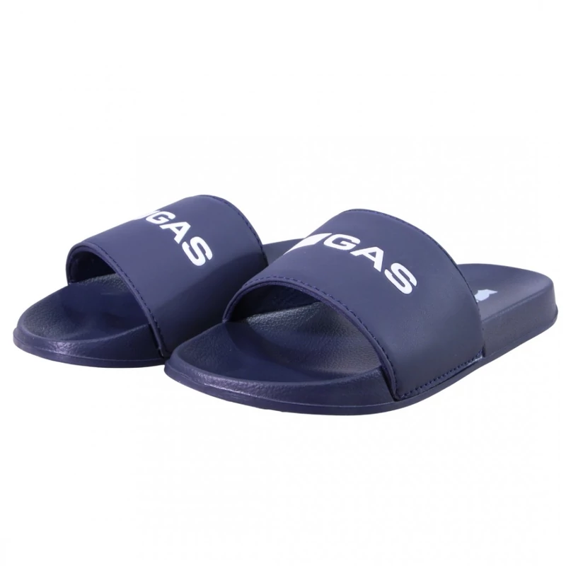 Gas papucs NAVY/WHITE 