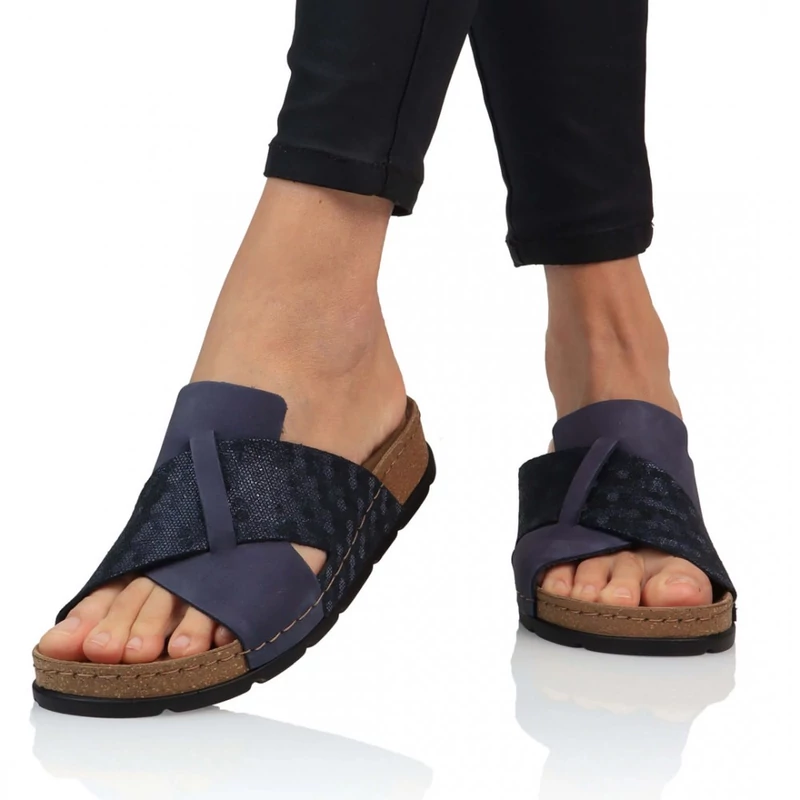 Batz papucs MARINA BLUE MIX 