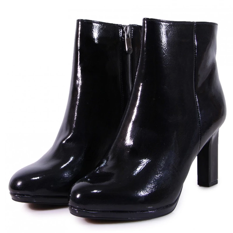 Marco Tozzi csizma BLACK PATENT 