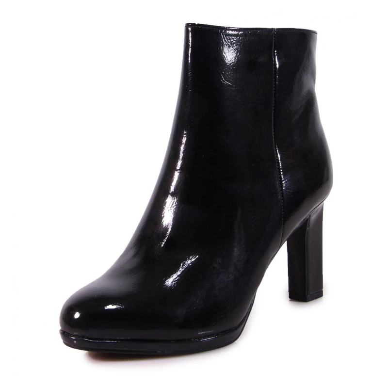 Marco Tozzi csizma BLACK PATENT 