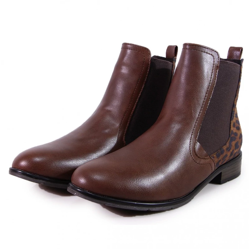 Marco Tozzi csizma CHESTNUT COMB 