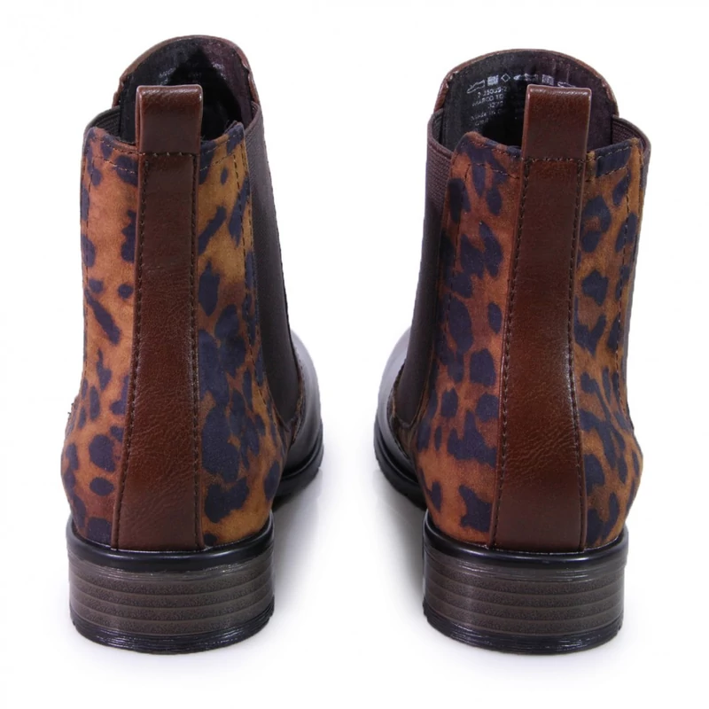 Marco Tozzi csizma CHESTNUT COMB 