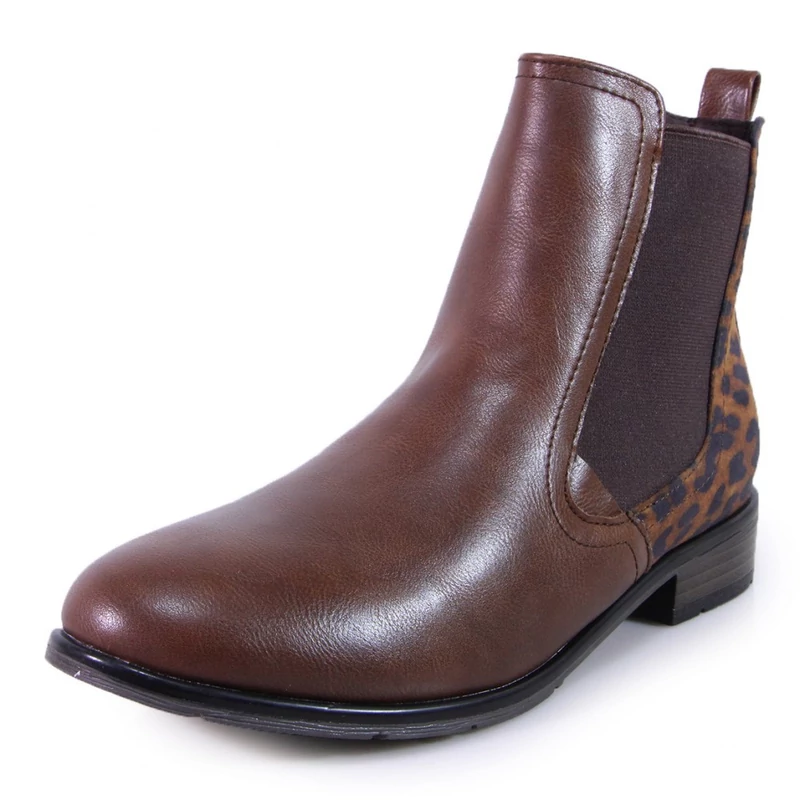 Marco Tozzi csizma CHESTNUT COMB 