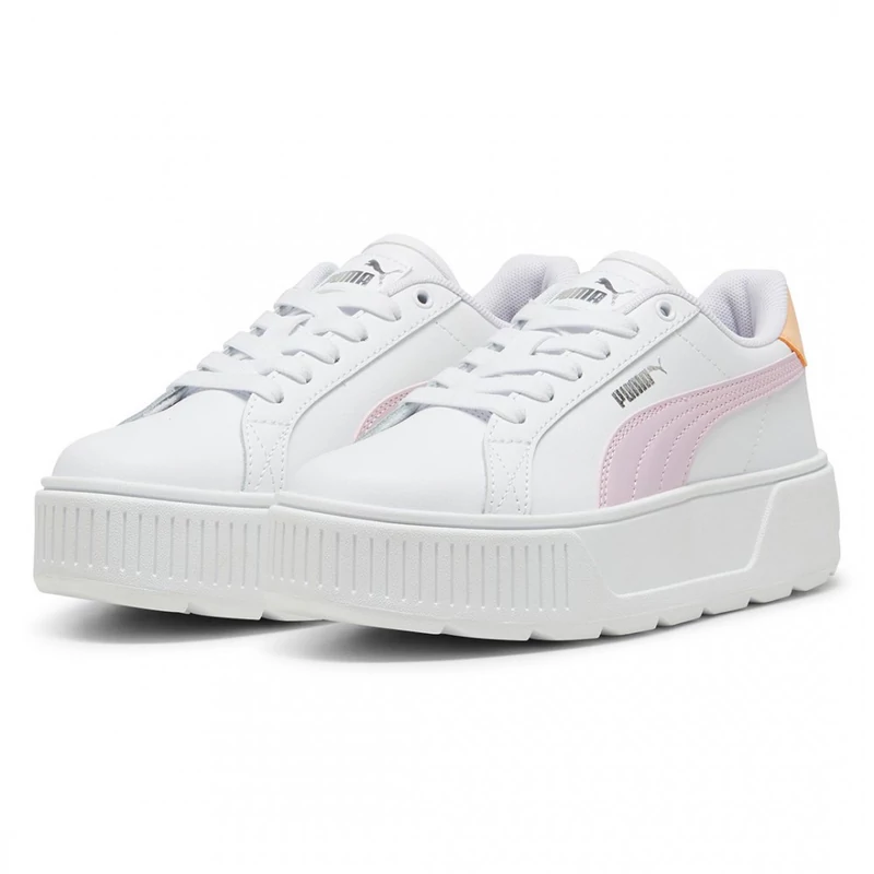 Puma cipő KARMEN L JR WHITE- GRAPE MIST 