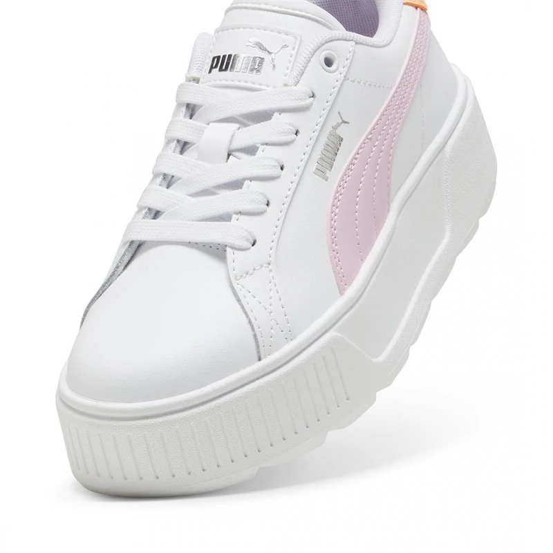 Puma cipő KARMEN L JR WHITE- GRAPE MIST 