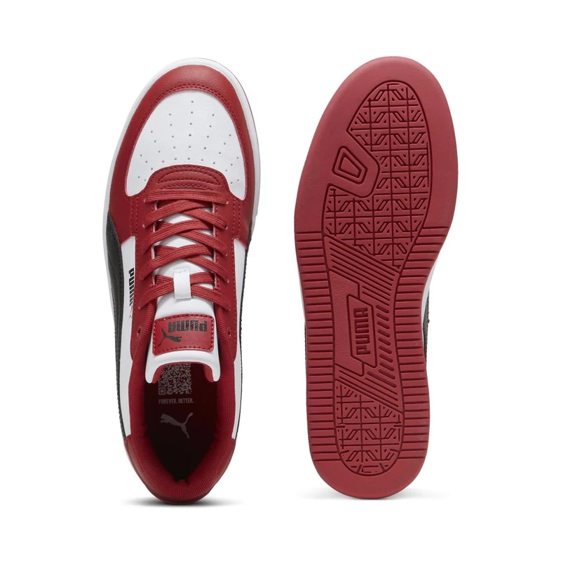 Puma cipő CAVEN 2.0 CLUB RED-WHITE-BLACK 