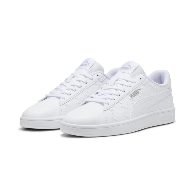 Puma cipő SMASH 3.0 SUPERLOGO WHITE-SMOK 