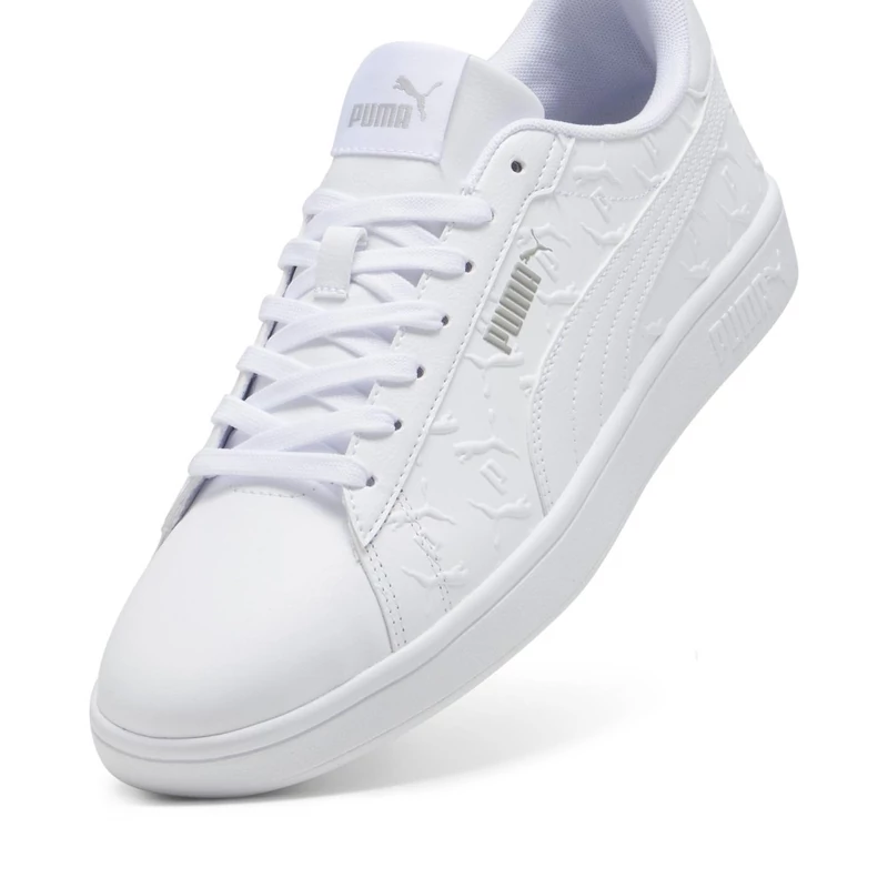 Puma cipő SMASH 3.0 SUPERLOGO WHITE-SMOK 