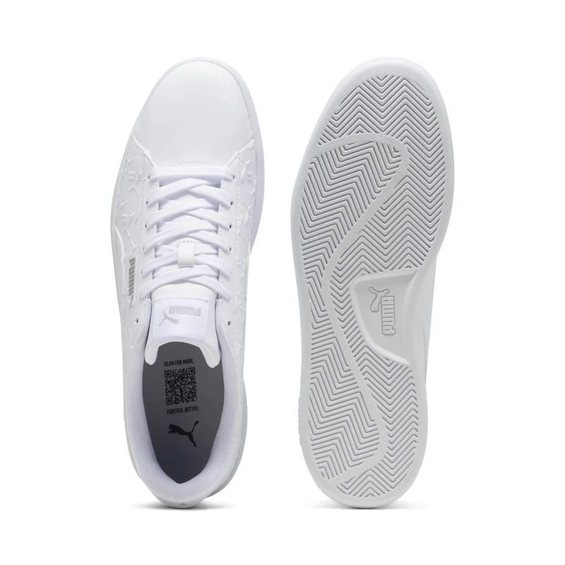 Puma cipő SMASH 3.0 SUPERLOGO WHITE-SMOK 