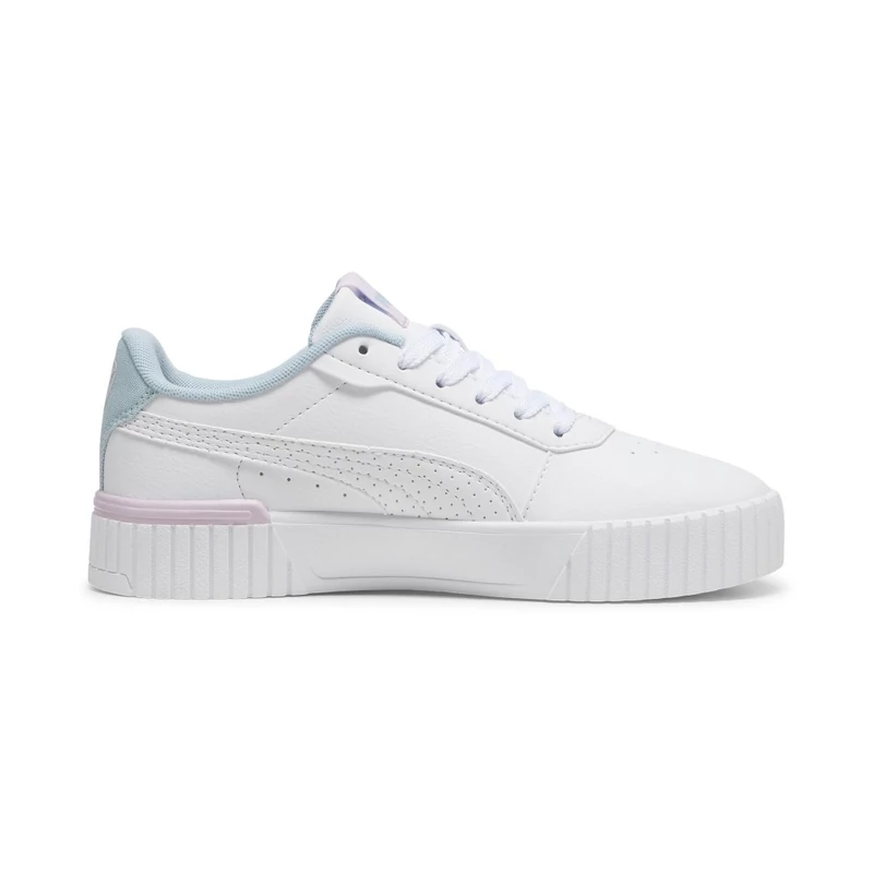 Puma cipő CARINA 2.0 TROPICAL JR WHITE-TURQUOIS 