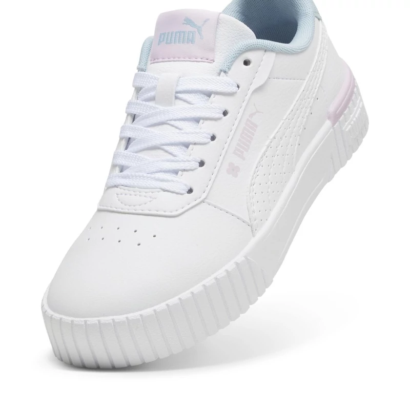 Puma cipő CARINA 2.0 TROPICAL JR WHITE-TURQUOIS 