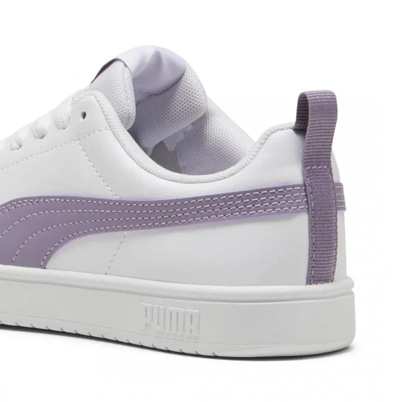 Puma cipő RICKIE JR WHITE-PALE PLUM 