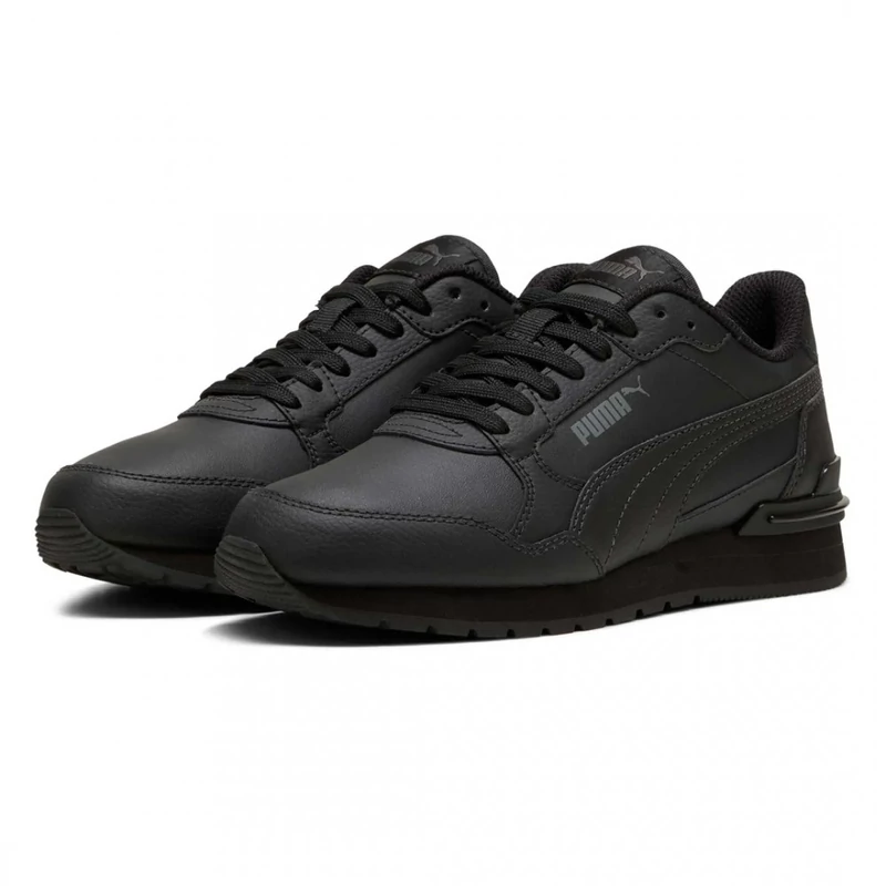 Puma cipő ST RUNNER V4 L JR BLACK-SHADOW GRAY 