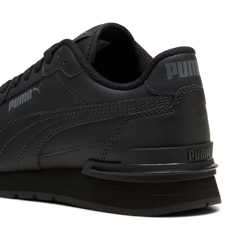 Puma cipő ST RUNNER V4 L JR BLACK-SHADOW GRAY 