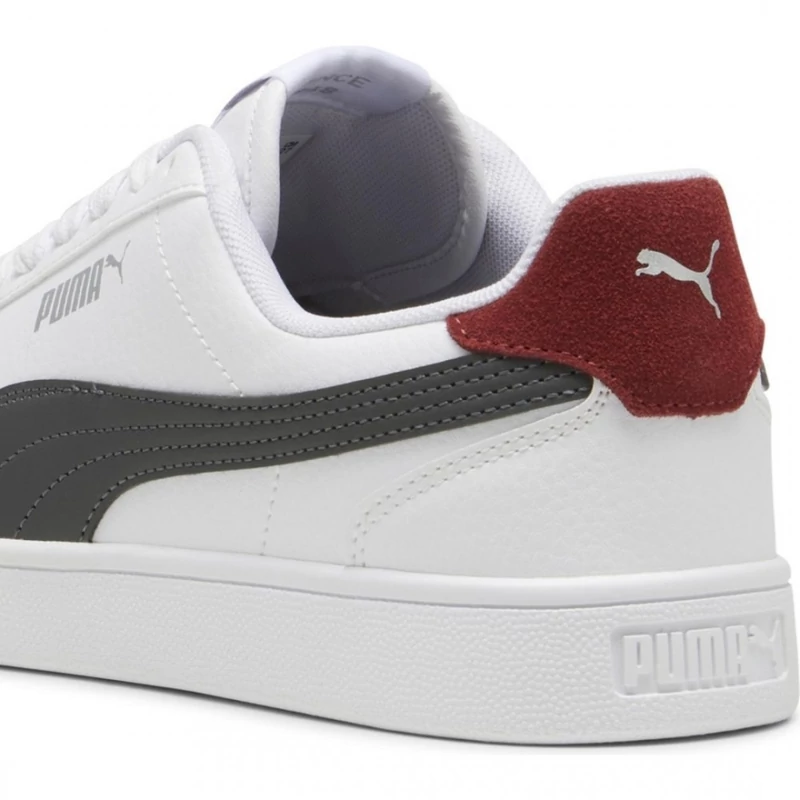 Puma cipő SHUFFLE WHITE-SHADOW GRAY
