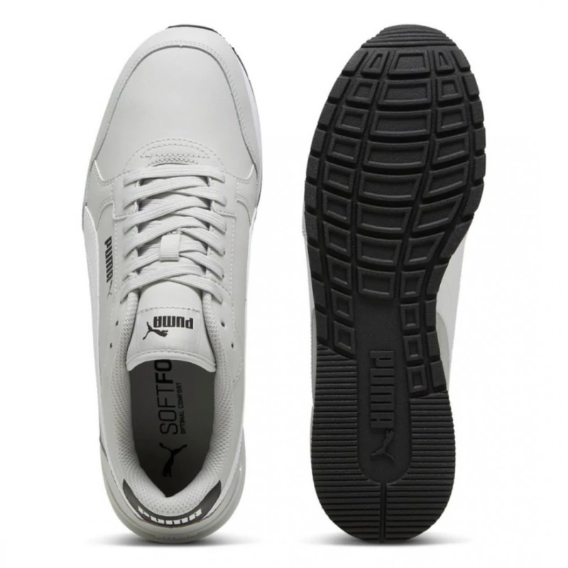 Puma cipő ST RUNNER V4 L COOL LIGHT GRAY-WHITE 