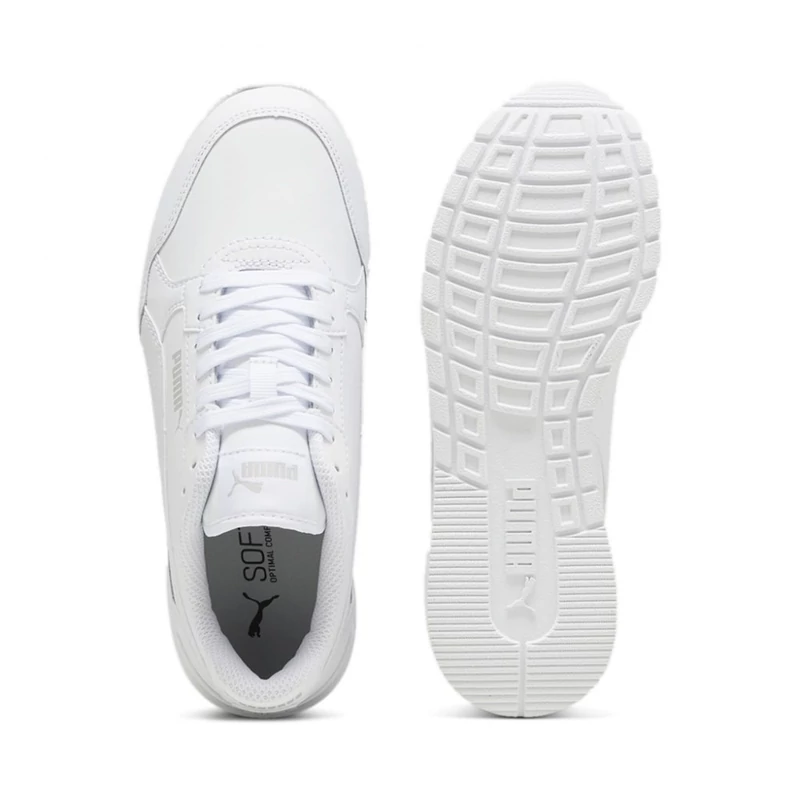 Puma cipő ST RUNNER V4 L JR BLACK-SHADOW GRAY 