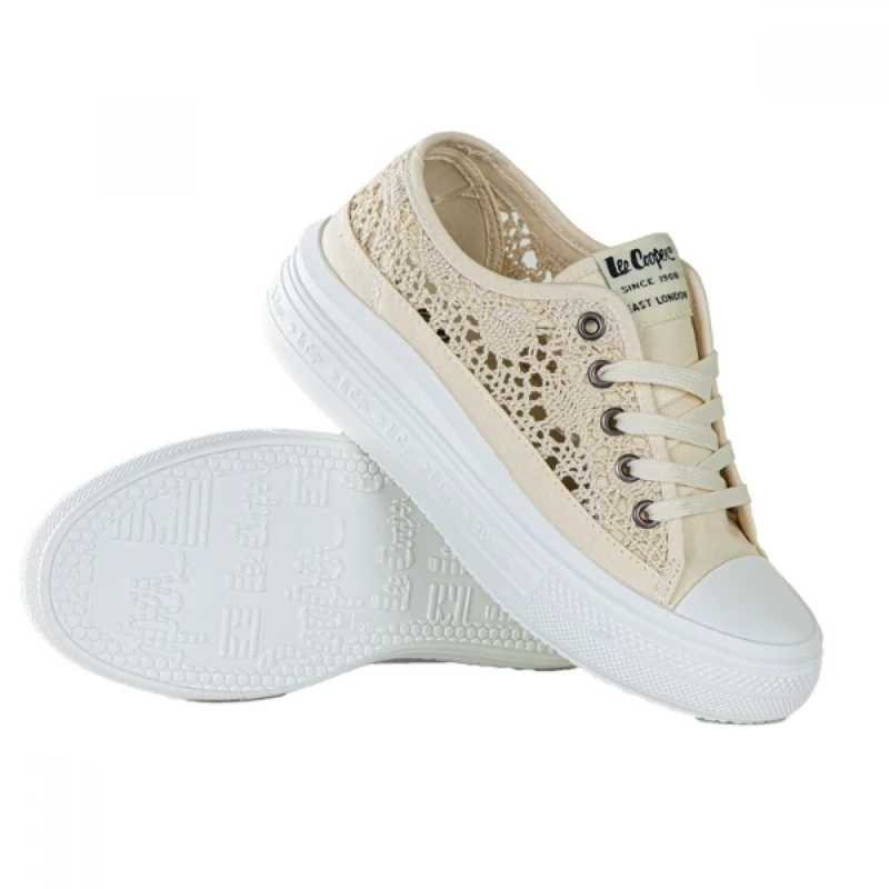 Lee Cooper cipő BEIGE 
