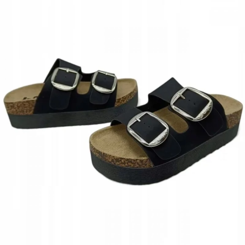 Lee Cooper papucs BLACK