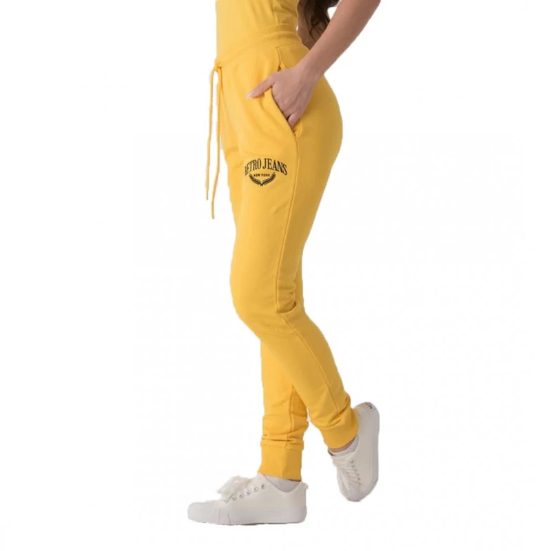 Retro nadrág AJOWA PANTS JOGGING BOTTOM YELLOW 