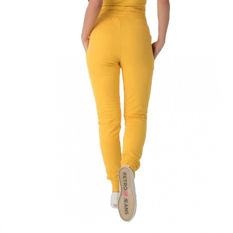 Retro nadrág AJOWA PANTS JOGGING BOTTOM YELLOW 