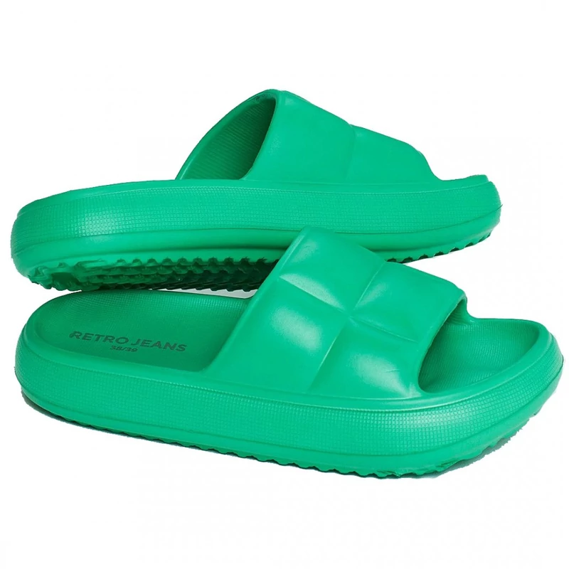 Retro papucs ZERO GRAVITY FLIP-FLOP GREEN