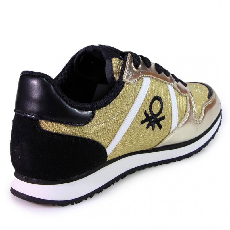 Benetton cipő GOLD/BLACK 