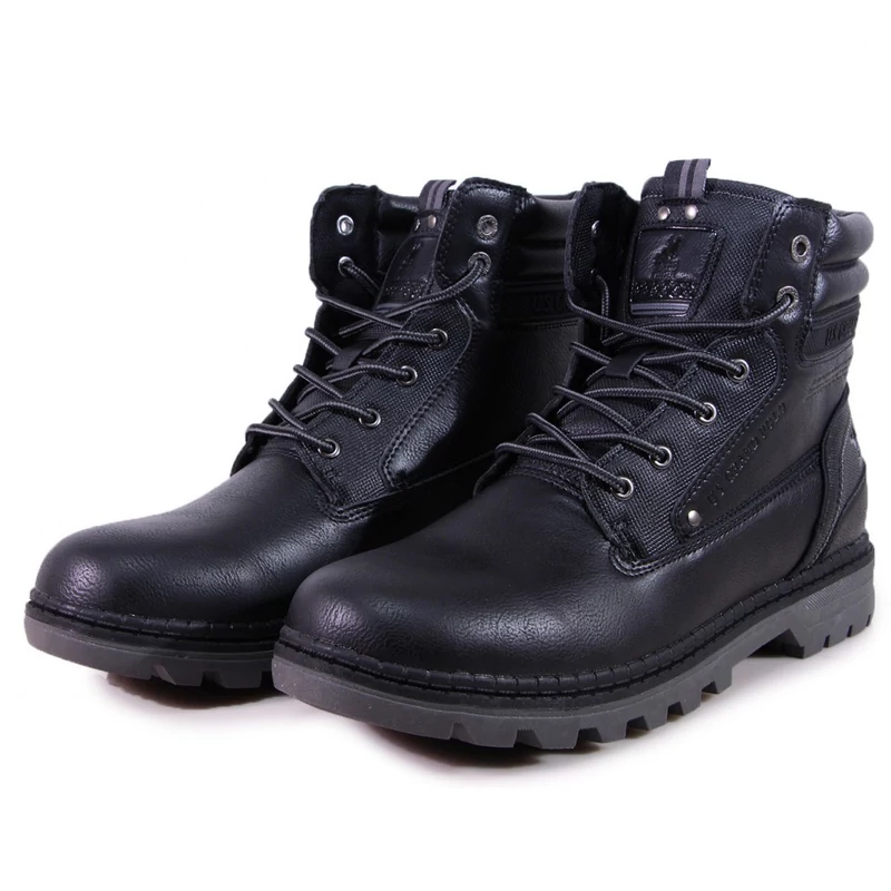 US Grand Polo bakancs BLACK 