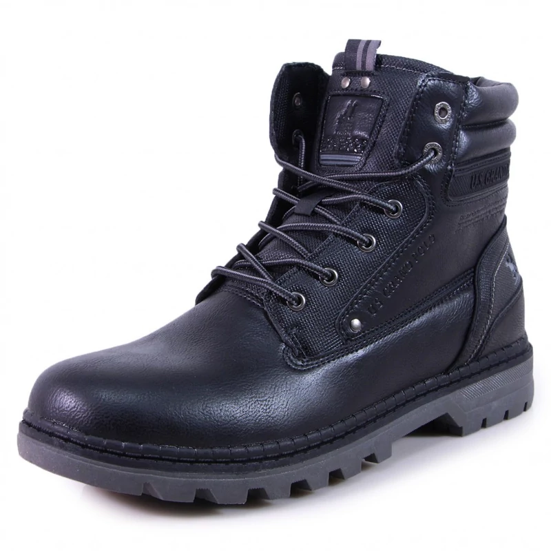 US Grand Polo bakancs BLACK 