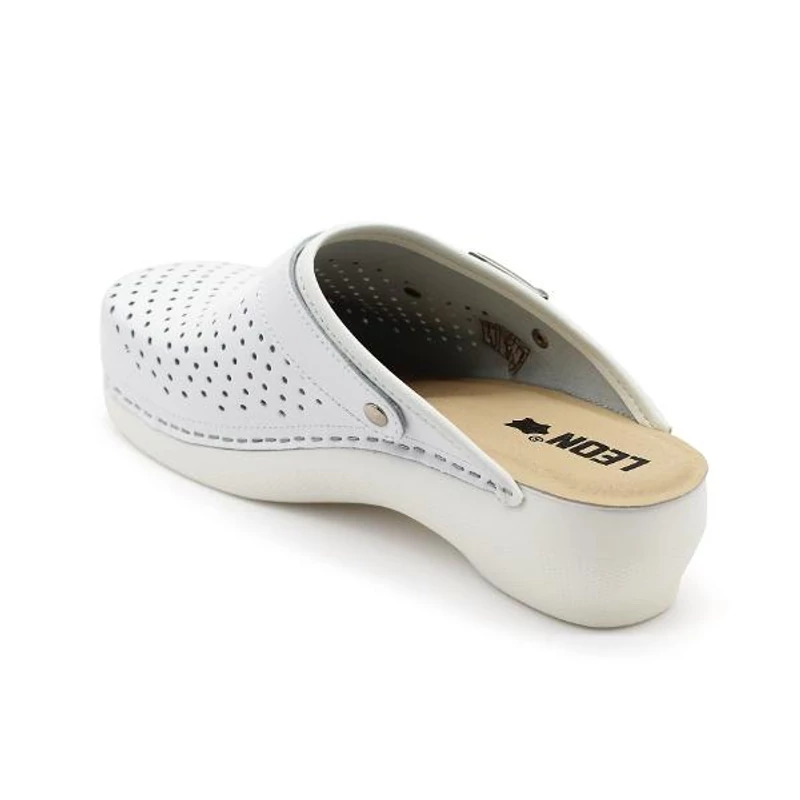 PU101 LEON Comfort női bőr klumpa
