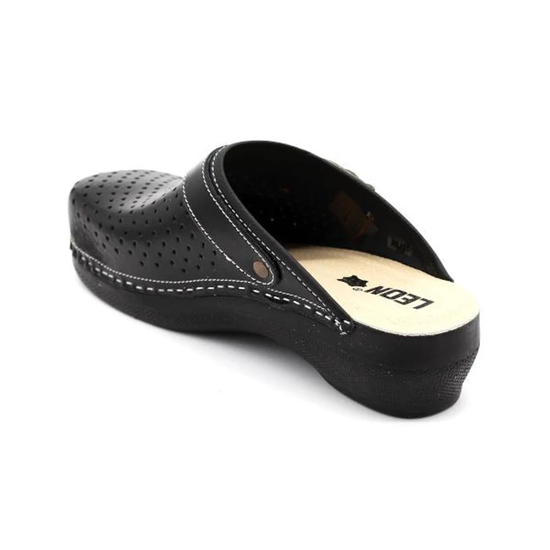 PU101 LEON Comfort női bőr klumpa