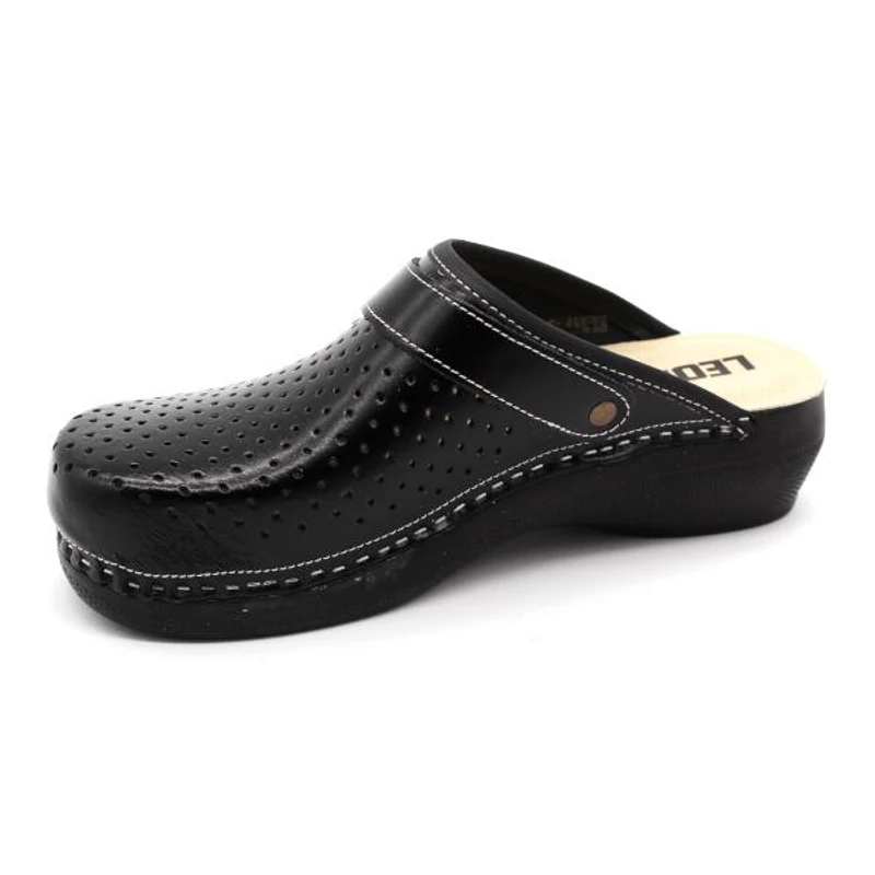 PU101 LEON Comfort női bőr klumpa