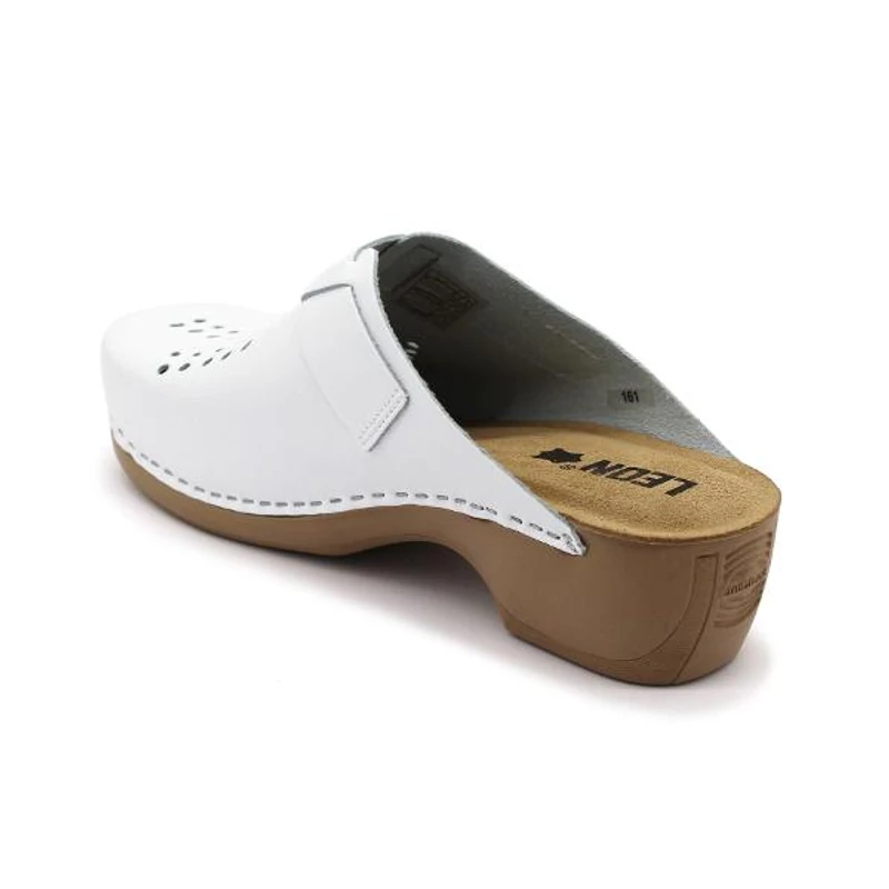 PU161 LEON Comfort női bőr klumpa