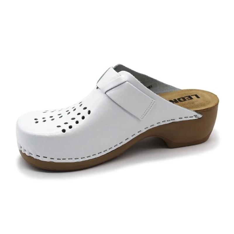 PU161 LEON Comfort női bőr klumpa
