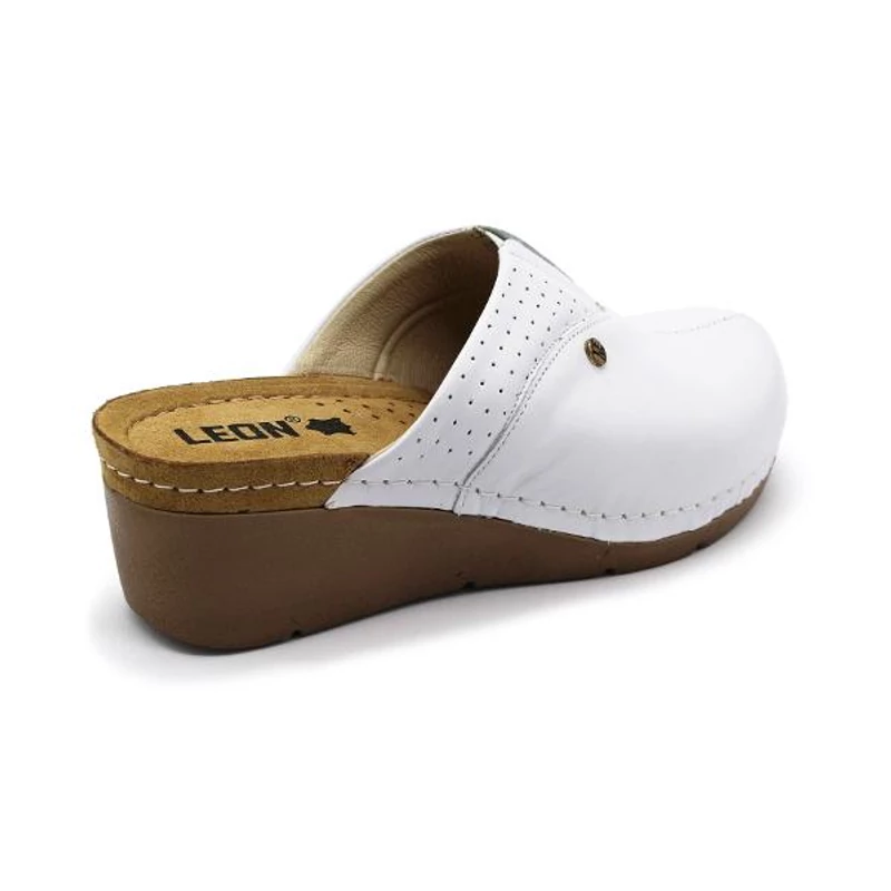 1002 LEON Comfort női bőr klumpa