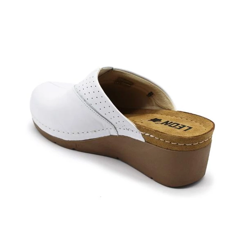 1002 LEON Comfort női bőr klumpa
