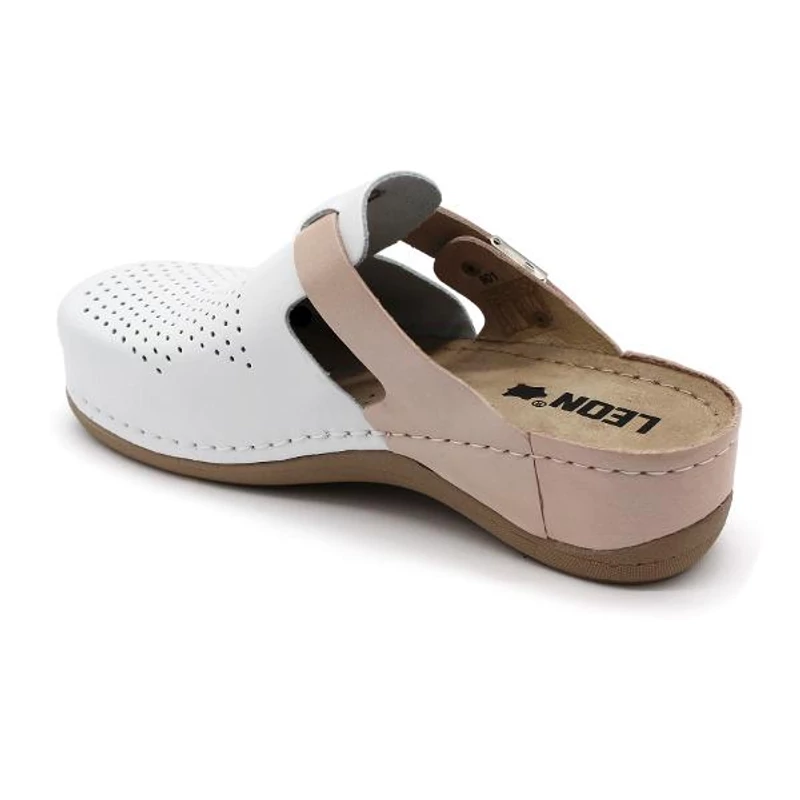 901 LEON Comfort női bőr klumpa