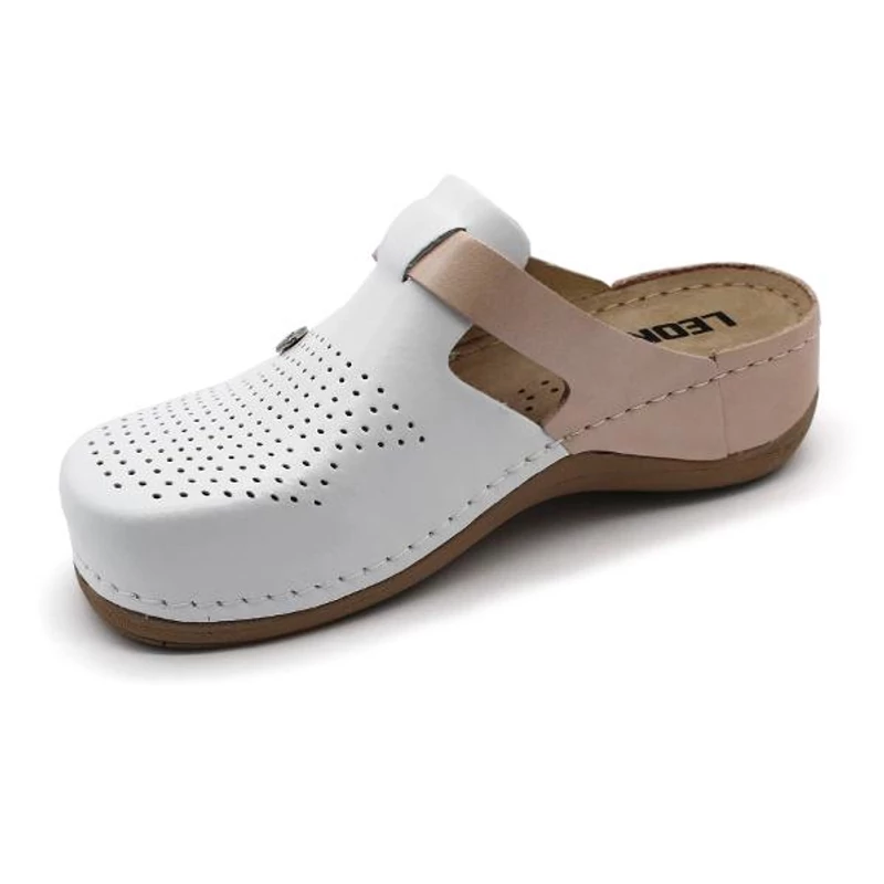901 LEON Comfort női bőr klumpa