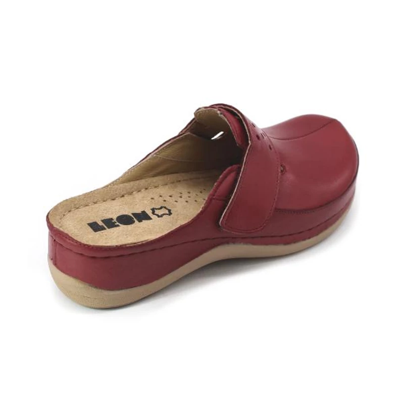 902 LEON Comfort női bőr klumpa