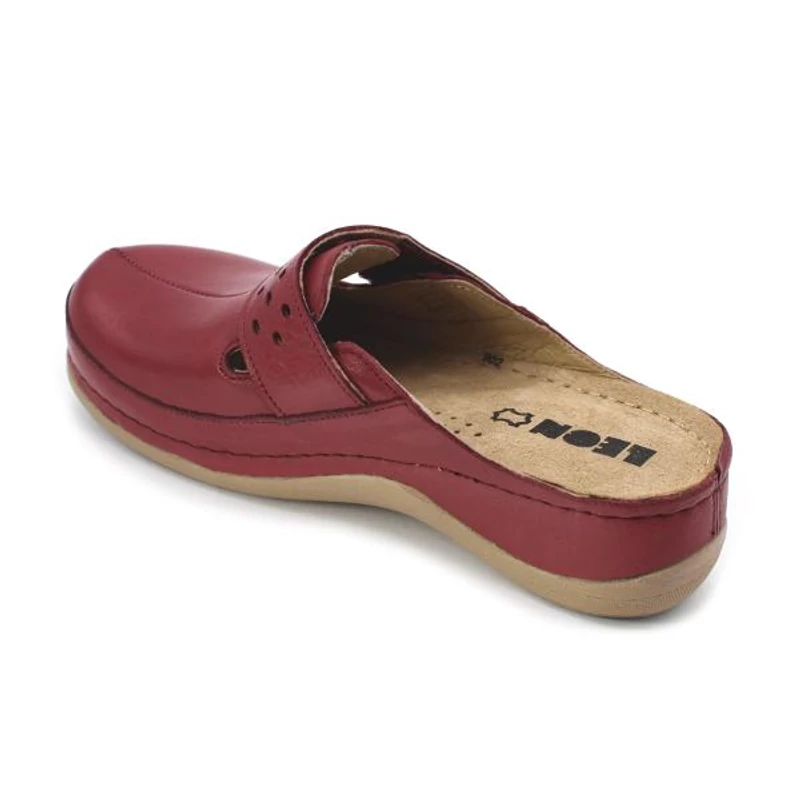 902 LEON Comfort női bőr klumpa