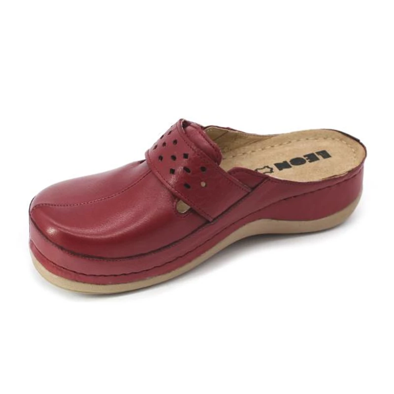 902 LEON Comfort női bőr klumpa