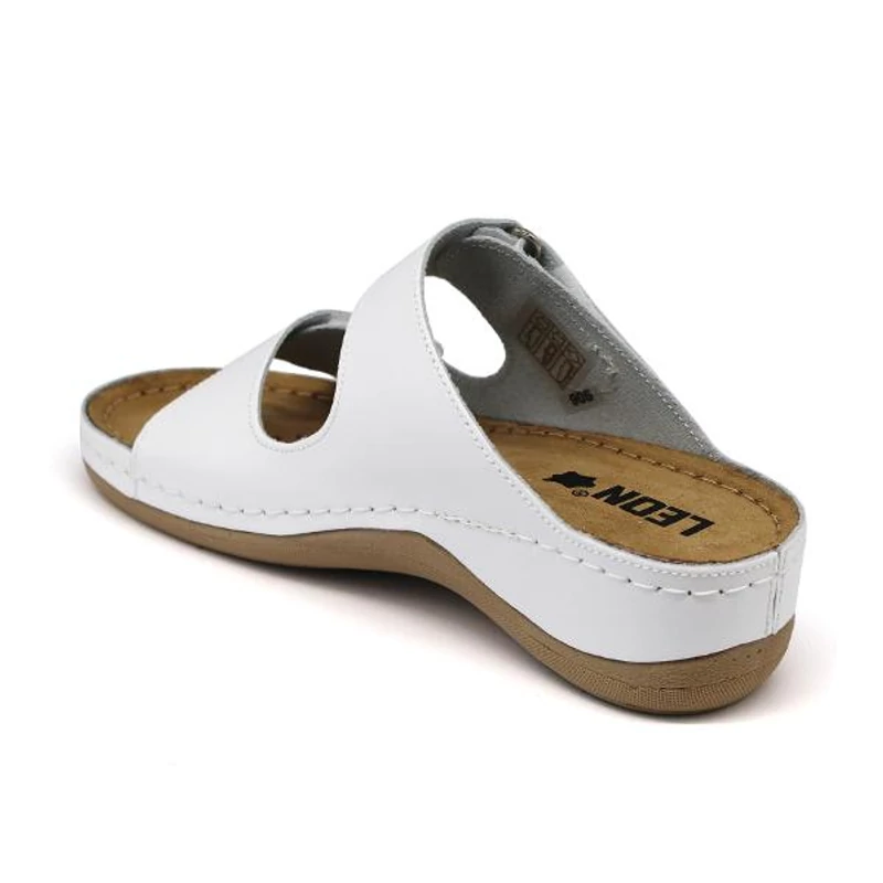 905 LEON Comfort női bőr papucs