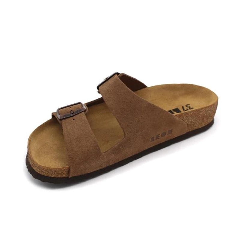 4010 LEON Comfort női bőr papucs