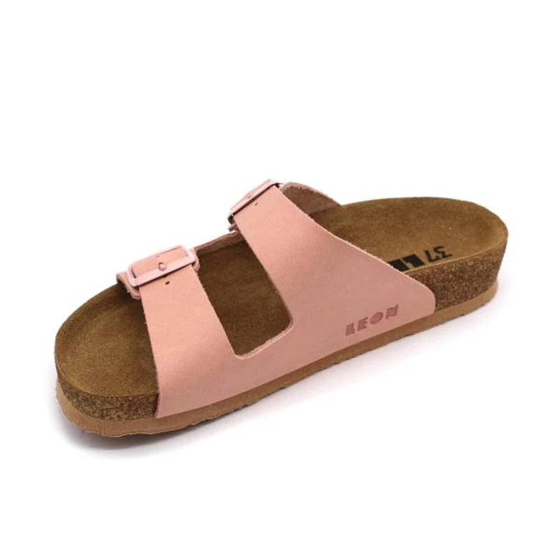 4010 LEON Comfort női bőr papucs