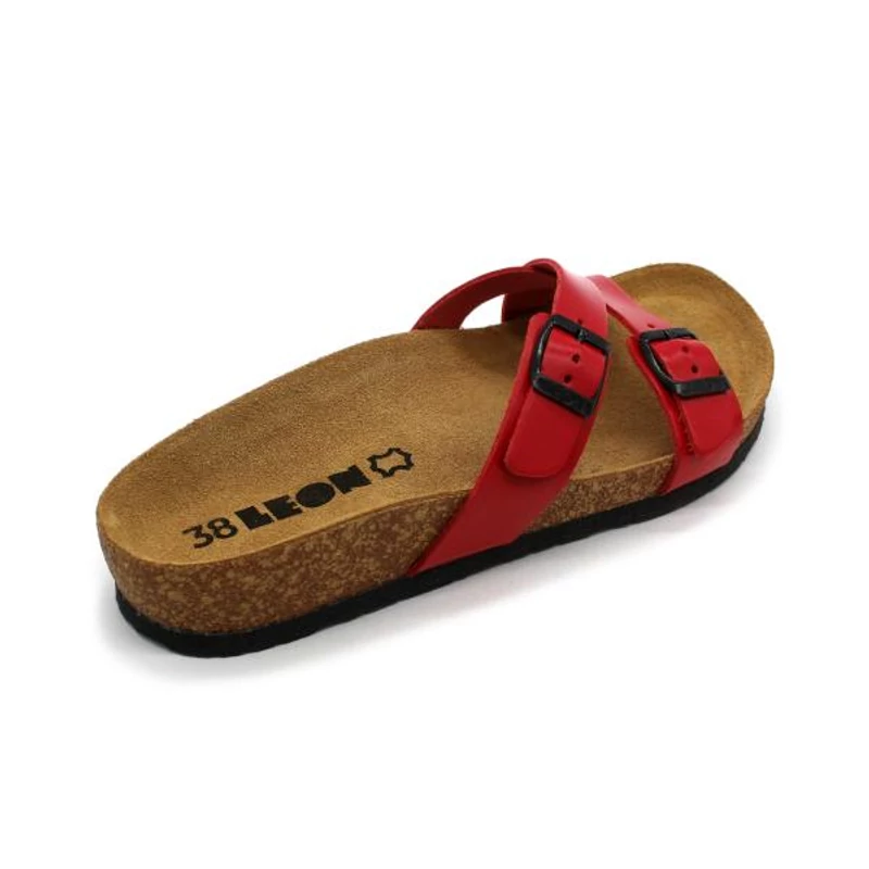 4030 LEON Comfort női bőr papucs