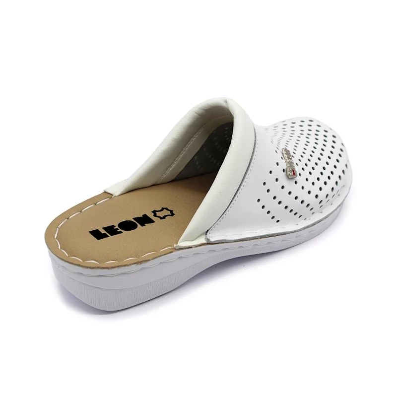 V262 LEON Comfort női bőr klumpa