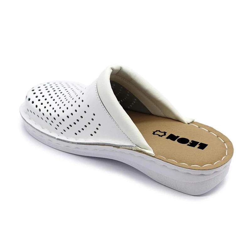 V262 LEON Comfort női bőr klumpa